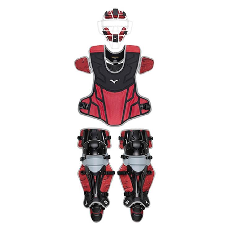 Mizuno Pro ミズノプロ 限定 一般軟式 キャッチャー防具 3点 Mizuno Pro ミズノプロ 限定 一般軟式 キャッチャー防具 3点