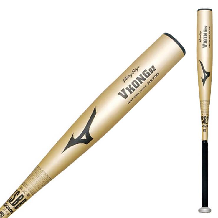 ミズノ 軟式 金属バット Vコング02 ミドルバランス 82cm 720g 83cm 