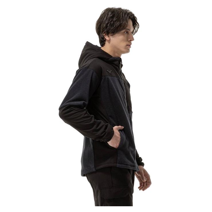 MIZUNO（ミズノ） プルーフ フリースジャケット 長袖 裏起毛 撥水