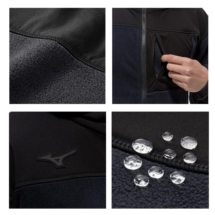 MIZUNO（ミズノ） 2025モデル プルーフ フリースジャケット 長袖 裏