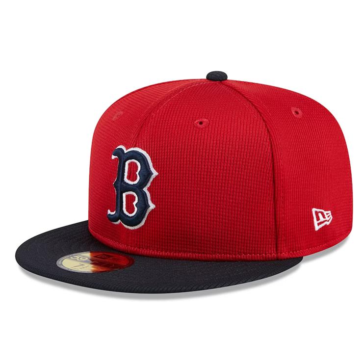 ニューエラ NEW ERA ボストン・レッドソックス キャップ Batting Practice 59FIFTY MLBオンフィールド 13957129 メジャーリーグ 野球帽 帽子 ぼうし｜baseballparkstandin｜02