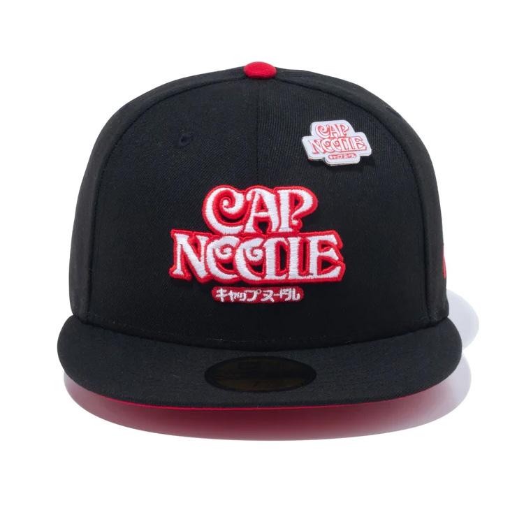 ニューエラ カップヌードル コラボ 限定 キャップ 59FIFTY 5950 CAP NOODLE 14125314 帽子 ぼうし 野球帽 cup noodle new era｜baseballparkstandin｜05