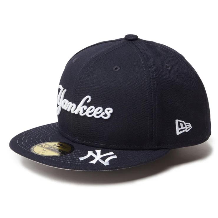 NEW ERA ニューエラ ニューヨーク・ヤンキース キャップ バイザーロゴ