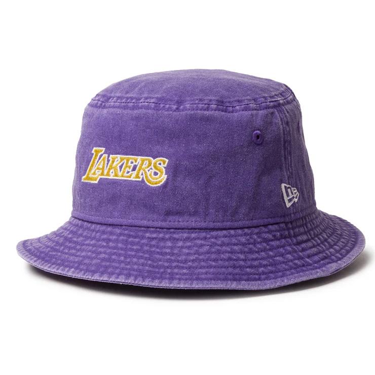 NEW ERA（ニューエラ） バケットハット ロサンゼルス・レイカーズ