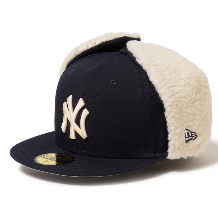 冬の季節に♡東京事変LiveTour2020公式耳あて付き帽子 NEW ERA（ニューエラ） ニューヨーク・ヤンキース ドッグイヤー