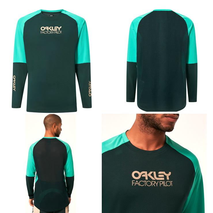 オークリー 長袖 Tシャツ メンズ FACTORY PILOT MTB LS JERSEY2 FOA404497 スポーツウェア 自転車 大きいサイズ oakley｜baseballparkstandin｜12