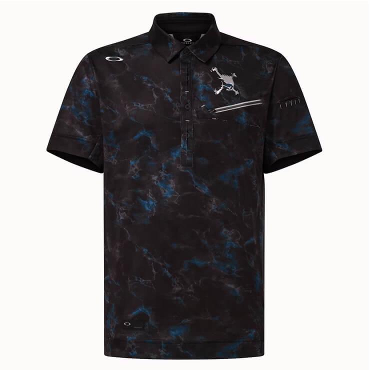 OAKLEY オークリー 半袖 ポロシャツ Skull Deep Shade Shirt OAKLEY オークリー 半袖 ポロシャツ Skull Deep Shade Shirt