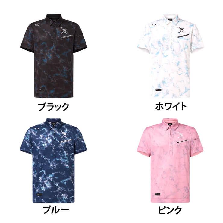 OAKLEY オークリー 半袖 ポロシャツ Skull Deep Shade Shirt OAKLEY オークリー 半袖 ポロシャツ Skull Deep Shade Shirt