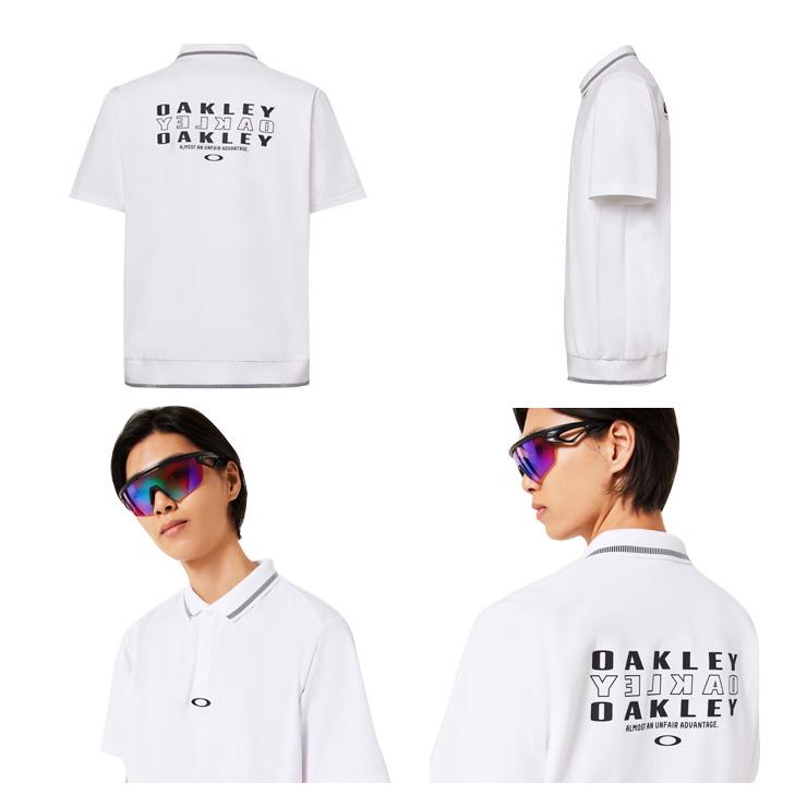 OAKLEY（オークリー） 半袖 ポロシャツ O-Sync Pack Abstract Hem Polo