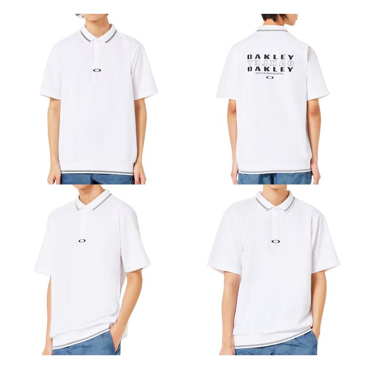 OAKLEY（オークリー） 半袖 ポロシャツ O-Sync Pack Abstract Hem Polo