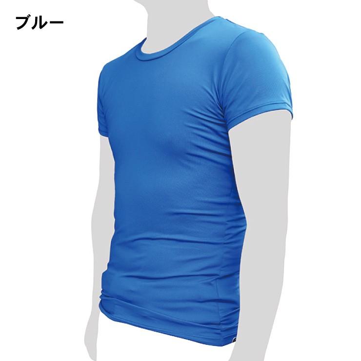 スタンドイン 野球 アンダーシャツ 丸首 半袖 夏用 大人 PAL-8889 黒