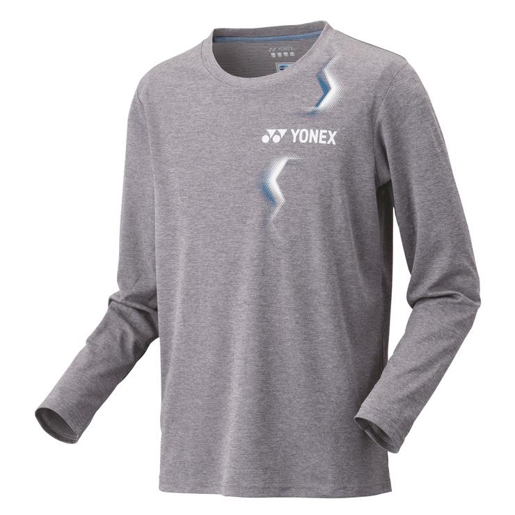 YONEX 長袖ウェア Lサイズ グレー YONEX（ヨネックス） 長袖 Tシャツ フィットスタイル テニスウェア