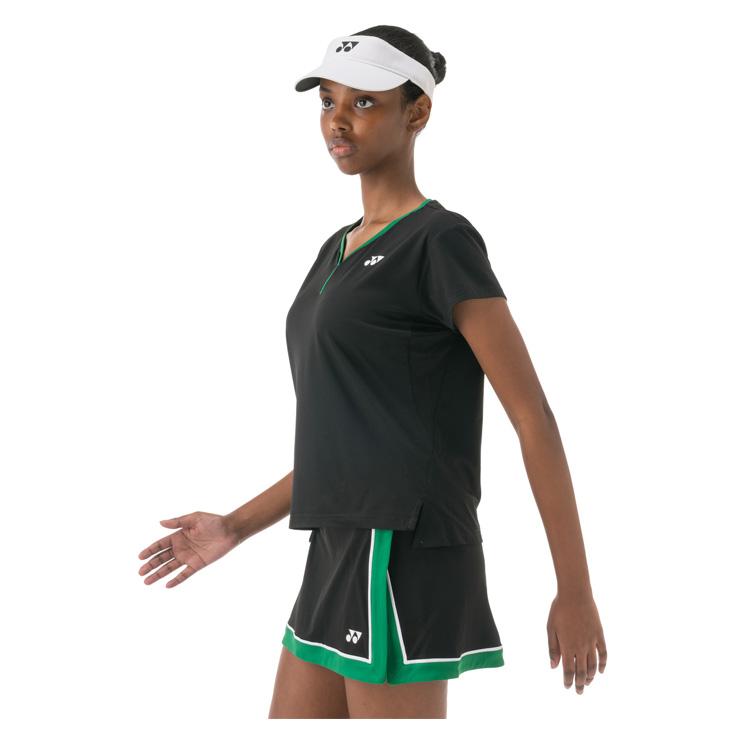 ヨネックス YONEX ウィメンズ ゲームシャツ 半袖 テニスウェア バドミントンウェア レディース 20837 スポーツウェア yon25fw_8