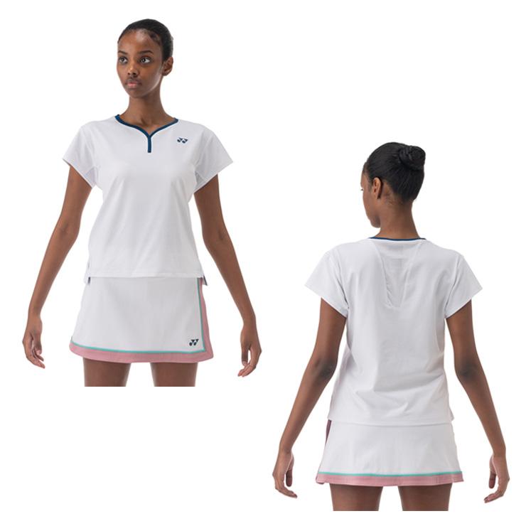 ヨネックス YONEX ウィメンズ ゲームシャツ 半袖 テニスウェア バドミントンウェア レディース 20837 スポーツウェア yon25fw_11