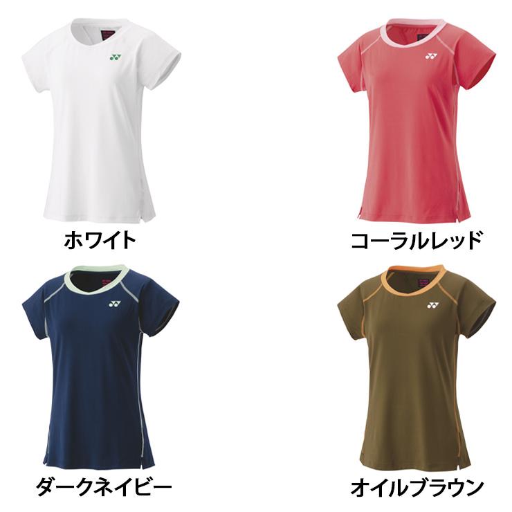 ヨネックス YONEX ウィメンズ ゲームシャツ 半袖 テニスウェア バドミントンウェア レディース 20839 スポーツウェア yon25fw_5