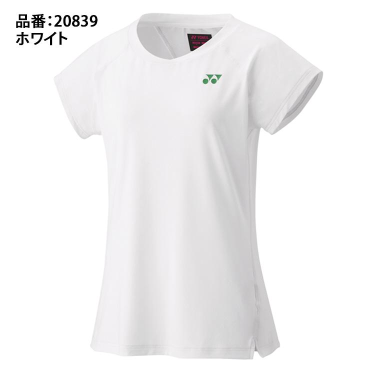 ヨネックス YONEX ウィメンズ ゲームシャツ 半袖 テニスウェア バドミントンウェア レディース 20839 スポーツウェア yon25fw_6