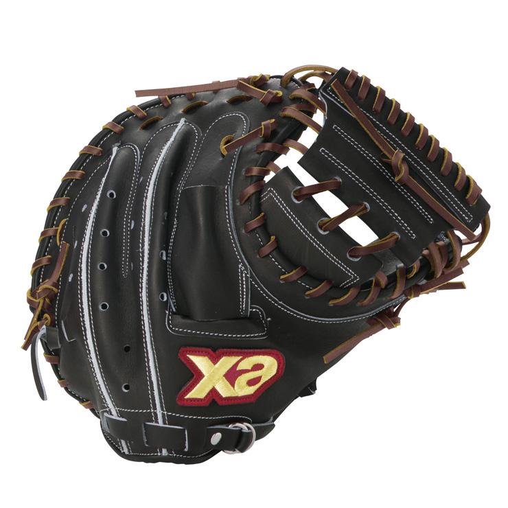 XANAXキャッチャーミット 黒/ベージュ 3409-0064-1.jpg