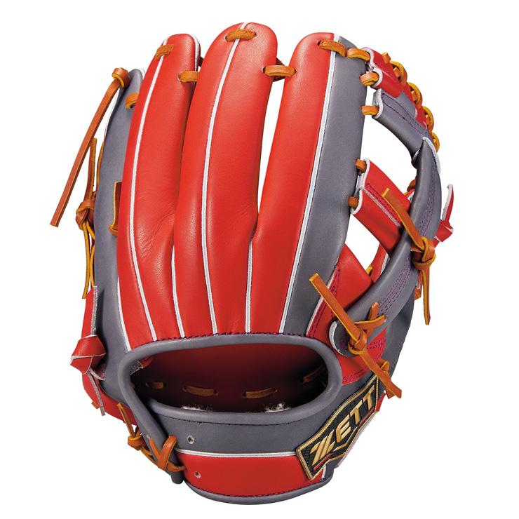 【未使用】ZETT PROSTATUS 軟式グローブ 赤黒 プロステイタス 2026モデル ゼット 超限定 軟式 グローブ グラブ 内