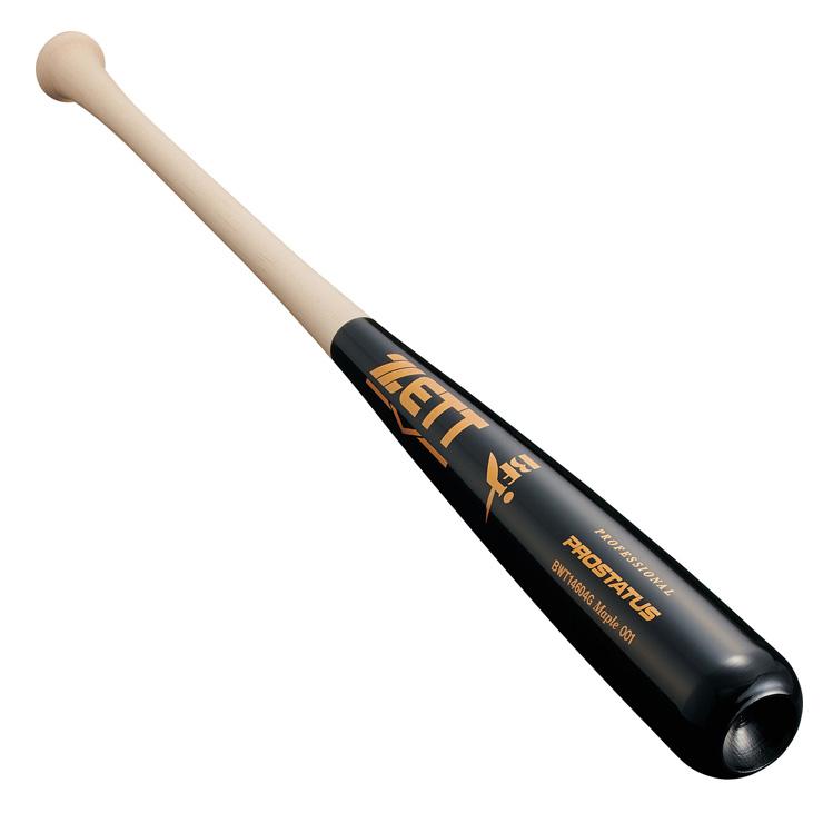 2026モデル ゼット プロステイタス 限定 硬式 木製バット ハードメイプル 84cm 860g 森 佐野 BWT14604G 大人 一般 BFJマーク zett_7