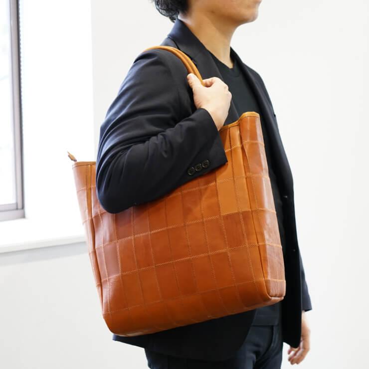 トライオン TRION 牛革 トートバッグ グラブレザー 縦型 A4 トライオン TRION 牛革 トートバッグ グラブレザー 縦型 A4