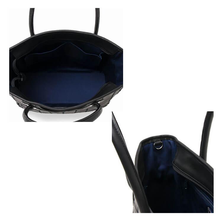 トライオン TRION 牛革 トートバッグ グラブレザー 縦型 A4サイズ対応