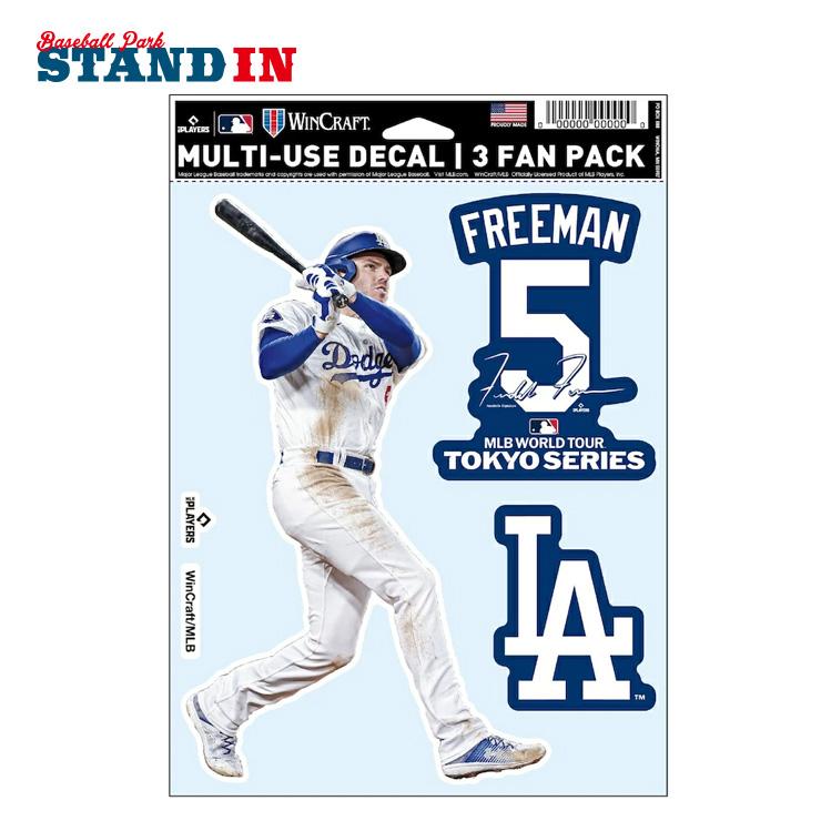 フレディ・フリーマン MLB Tokyo Series 2025 ファンデカール シール 3