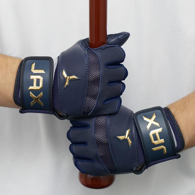 バッティング手袋プロ仕様 日本未発売 JAX バッティンググローブ 両手用 Pro Cuff Batting Gloves