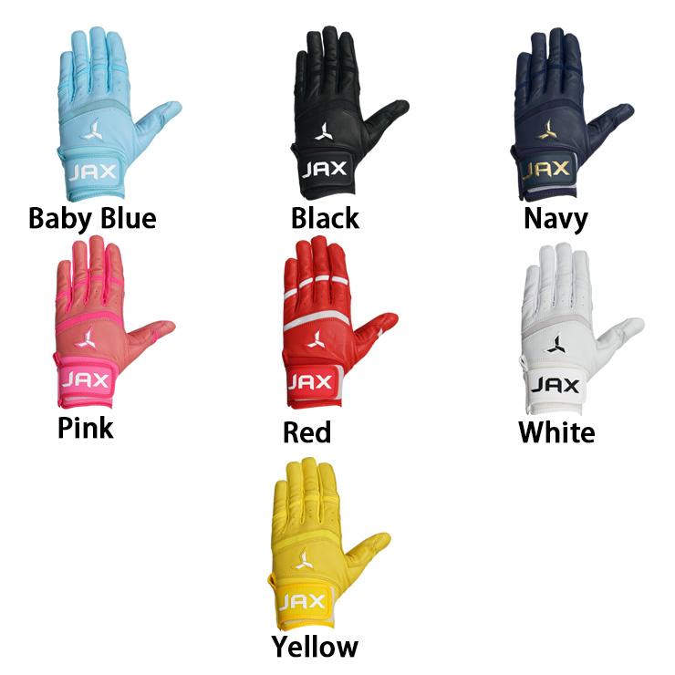 バッティング手袋プロ仕様 日本未発売 JAX バッティンググローブ 両手用 Pro Cuff Batting Gloves