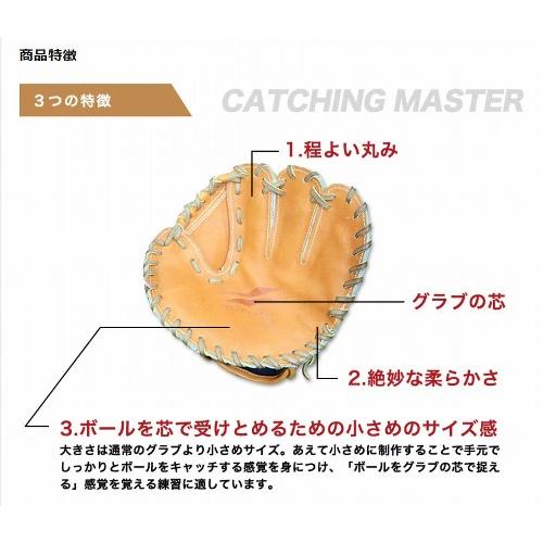 キャッチングマスター FTRG-2627 左投用ブラック 野球守備練習 守備の