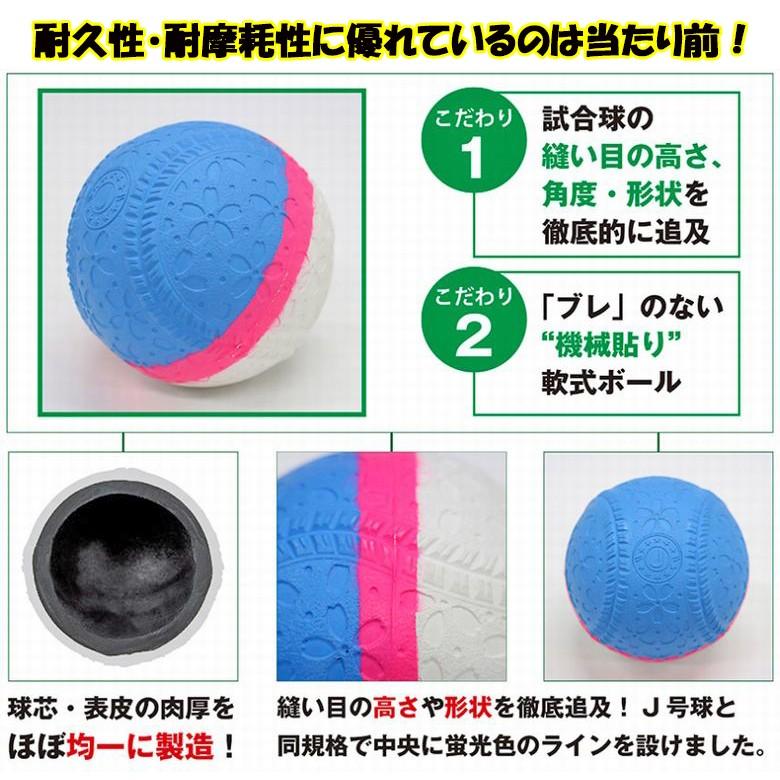 野球 回転チェックボール J号 FNB-681JKN 12個入り フィールドフォース ピッチング スローイング練習に 学童野球 少年野球の画像