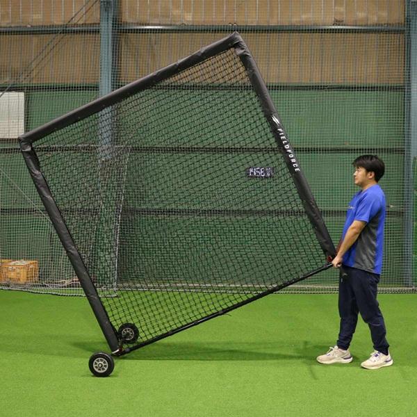 野球 防球用平面ダブルネット FBNH-2021WT 防御ネット バッテング練習