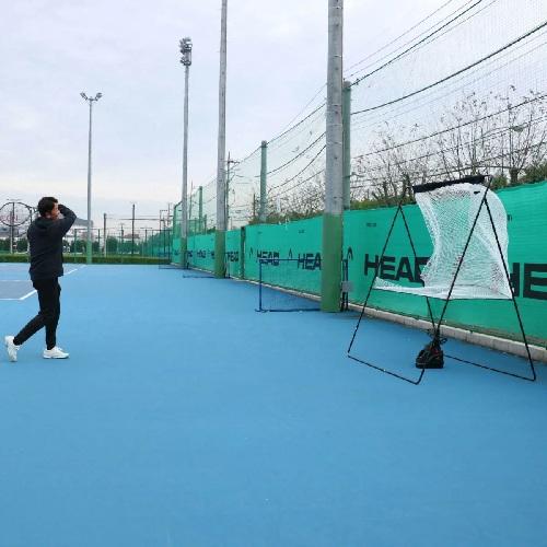 テニス オートリターンネットセット FTTM-200AR トスマシン＋ネット+AC