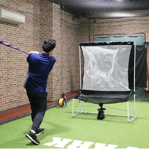 無限トスバッティング・ミートポイントボール・トスマシン&ネット　自主練習 バッティングネット＋トスマシンセット FTM-401AR ミート