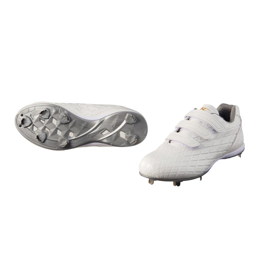 HI-GOLD（ハイゴールド） 白スパイク 樹脂ソールクロスベルト PKS-001B