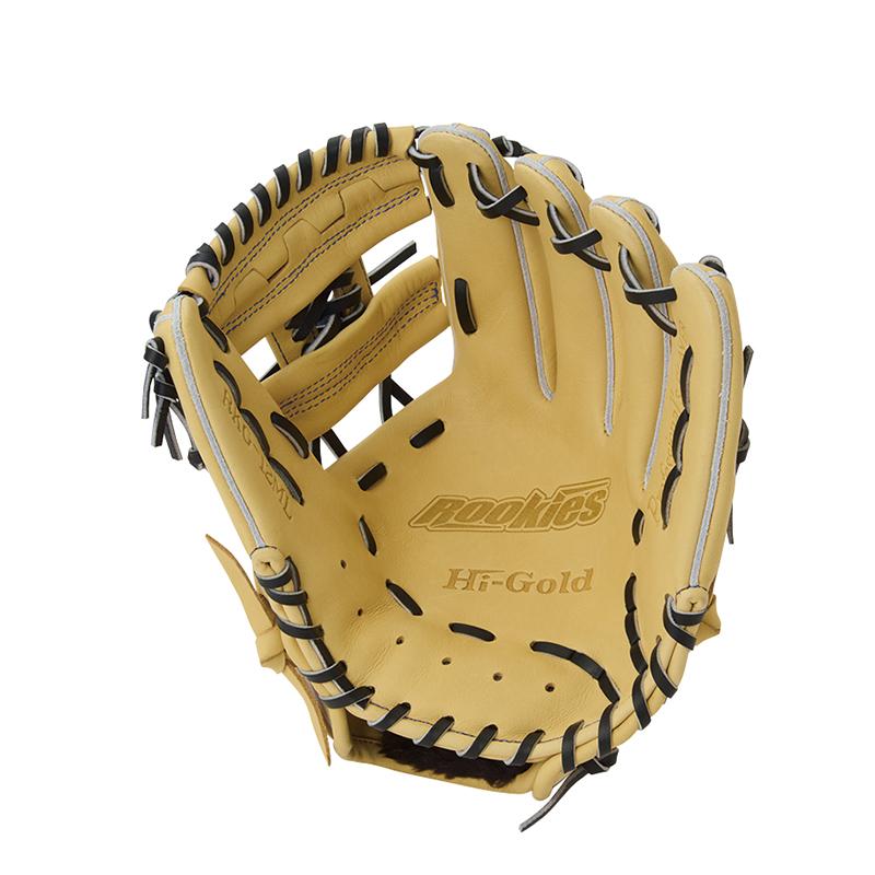 ハイゴールド Hi-GOLD 少年野球用 グローブ ルーキーズ 左投用 HI-GOLD（ハイゴールド） 【新型】ルーキーズ少年用軟式 サイズML 3~6