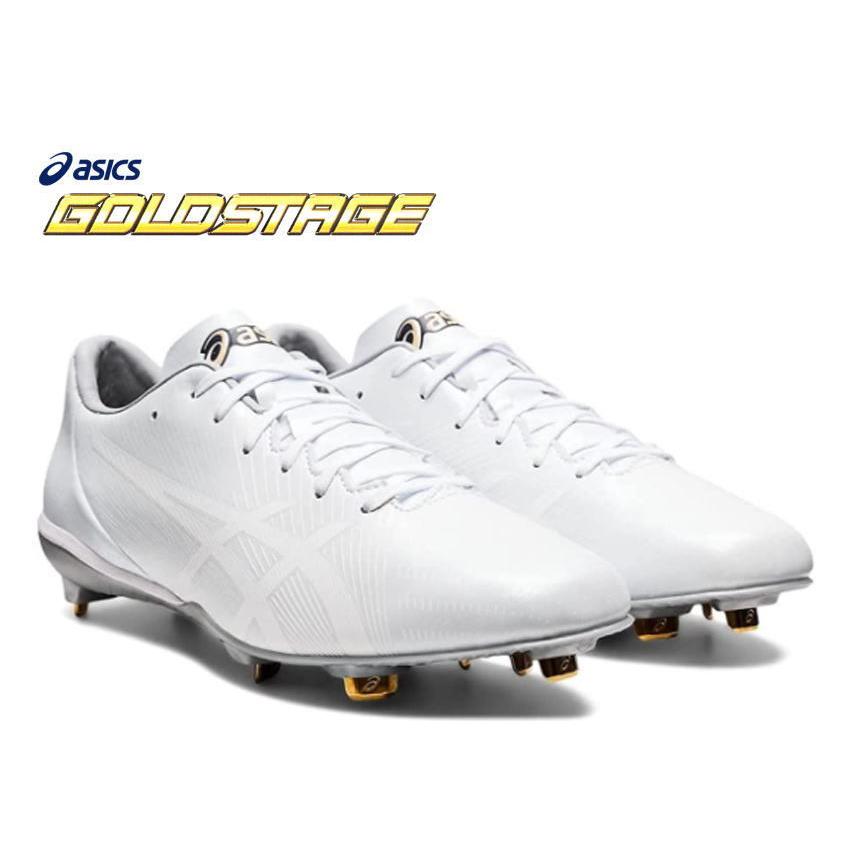 ゴールドステージ アシックス asics 野球スパイク 1121A062 白 ゴールドステージ アシックス asics 野球スパイク 1121A062 白
