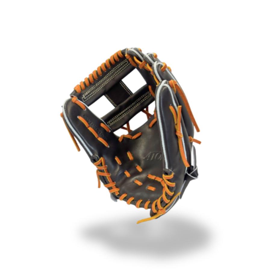 新品未使用ATOMSアトムズAPL026+硬式内野手用グローブ日本製　浦上レザー ATOMS アトムズ 硬式内野手用グラブ APL-NE026 Dブラウン ネオ