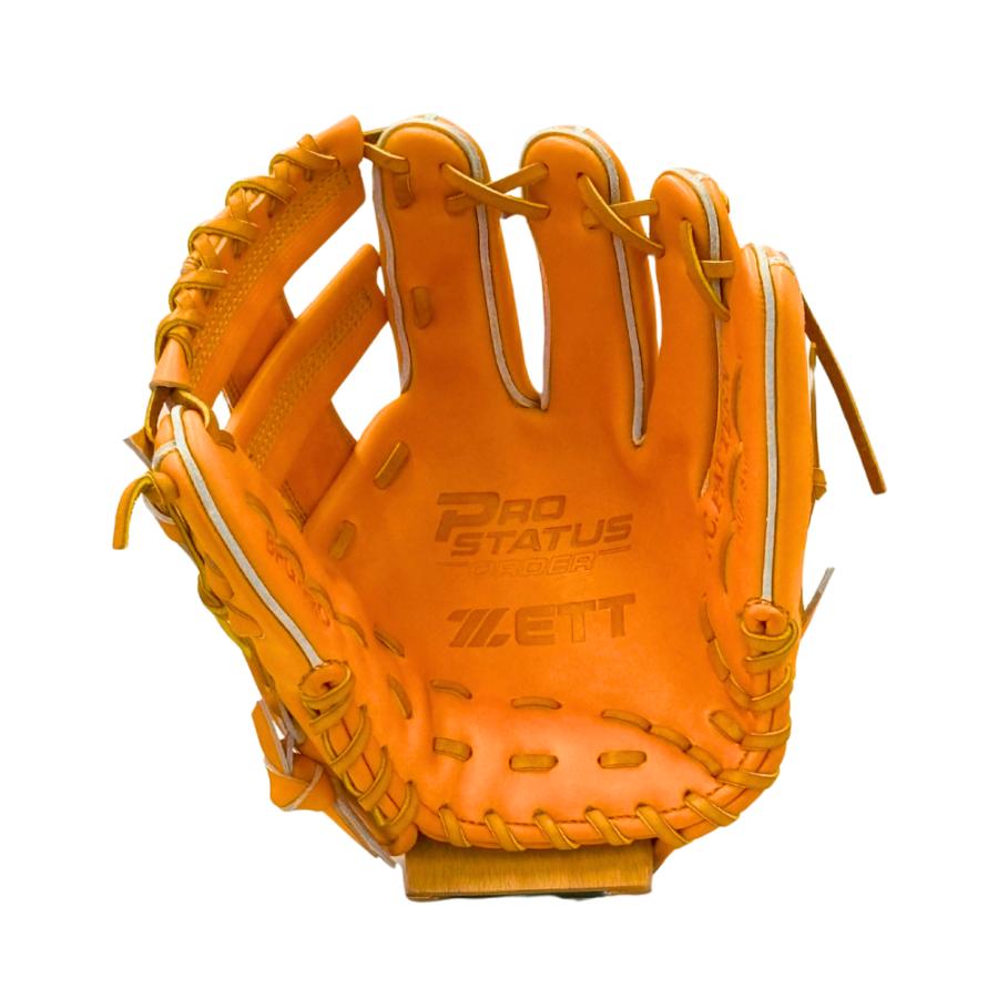 u*0様 ゼットプロステイタス 硬式オーダー内野手用グラブ プロステイタス 刺繍1円＆型付け0円 ゼット 硬式内野手用グラブ