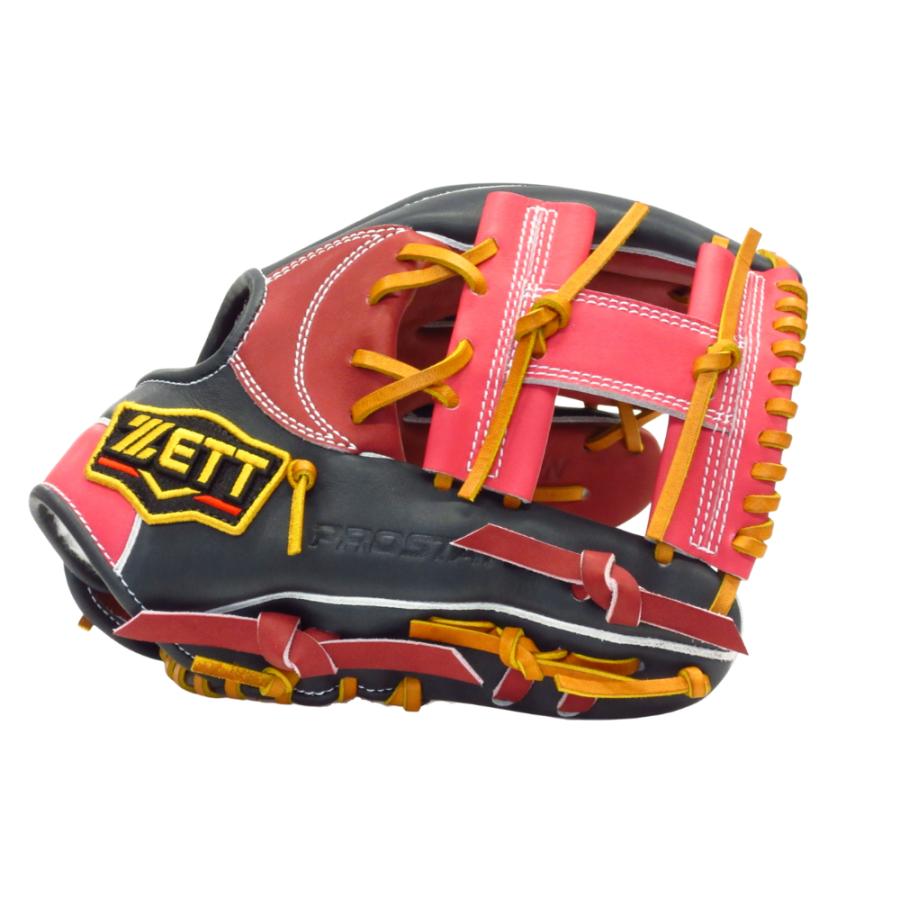 ゼット プロステイタス 軟式グラブ オーダーグローブ 今宮健太 内野手用 二塁・遊撃手 BRGPRO196 オーダーセレクト ゼット