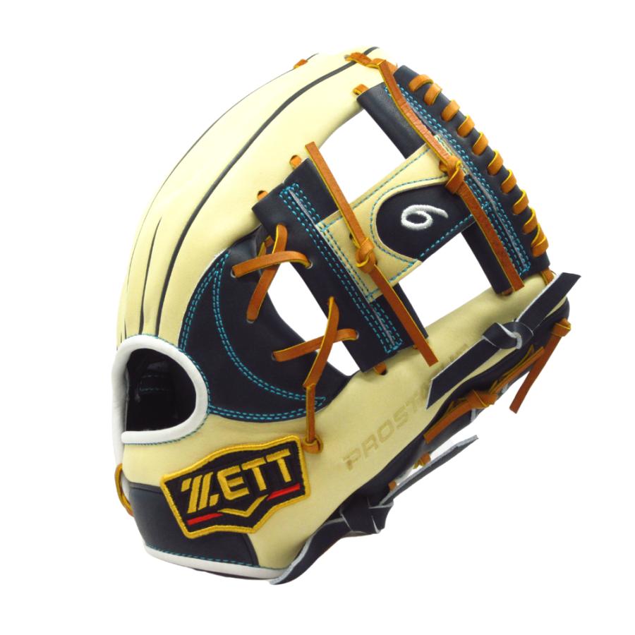 ゼット プロステイタス 軟式グラブ オーダーグローブ 今宮健太 内野手用 二塁・遊撃手 BRGPRO196 オーダーセレクト ゼット