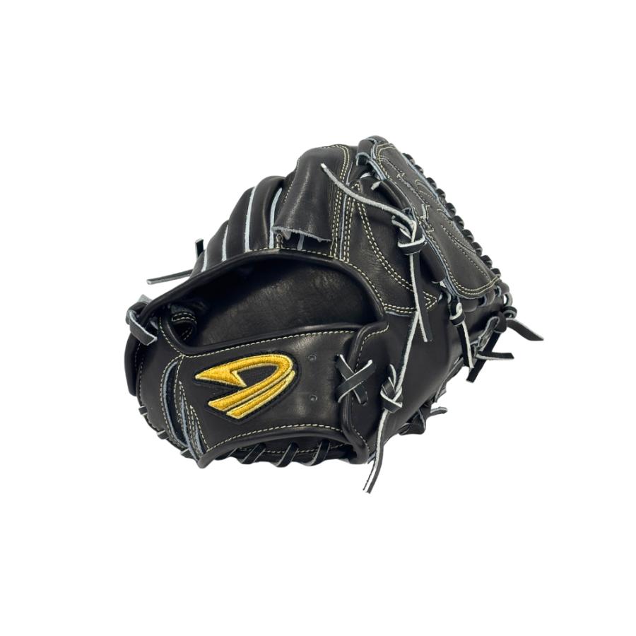 野球 ディークエスト D-Quest 硬式投手用グラブ DFH-112 ブラック STEP UP LEADe 高校野球 大学野球 日本製の画像