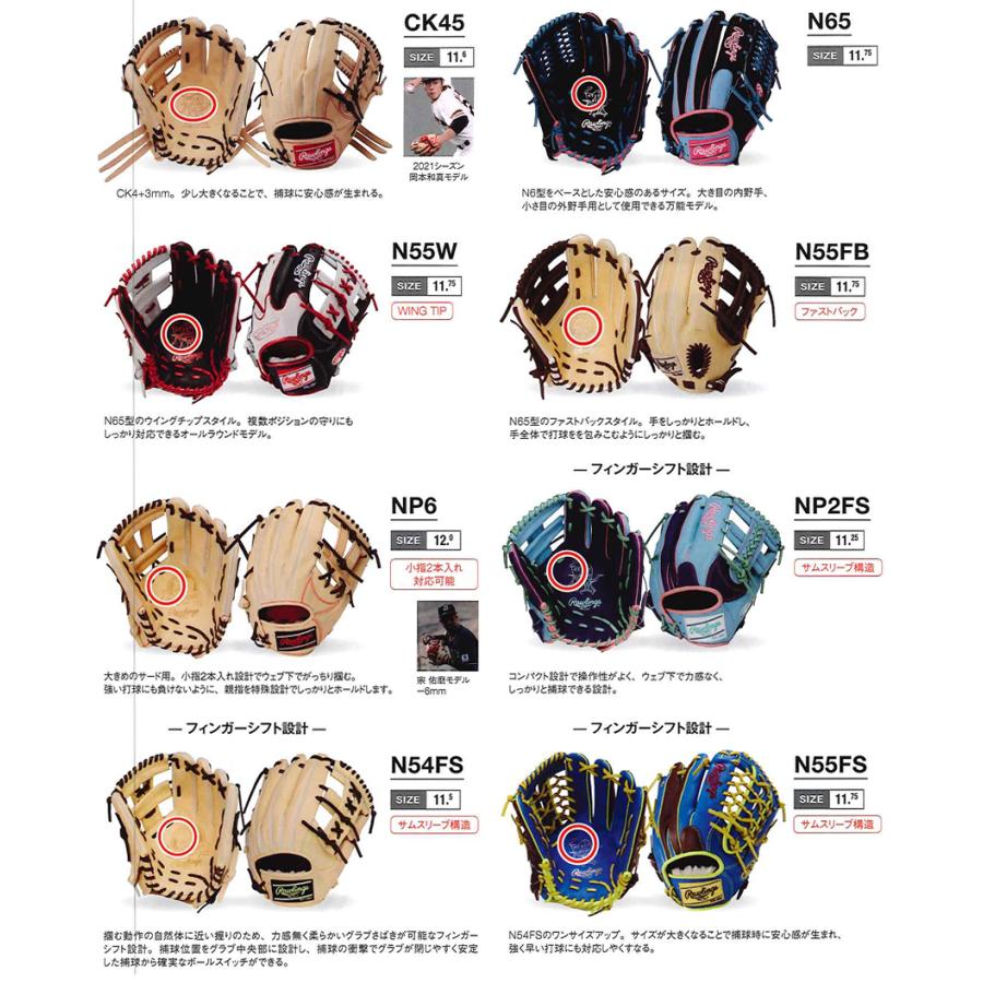 HOH 2026年 ローリングス 軟式 オーダー グラブ グローブ スペシャル