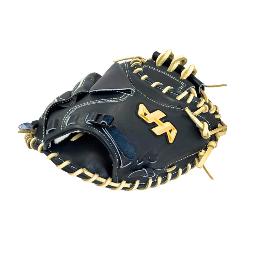 野球 ハタケヤマ 硬式キャッチャーミット H-F23U プロシリーズ 伏見寅威 高校野球 和牛革 日本製 | ハタケヤマ | 03