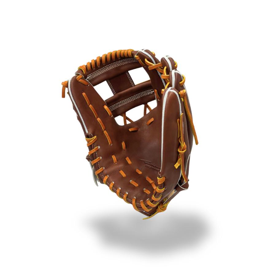 アイピーセレクト 硬式内野手用グラブ Ip.RD-Gr チョコ 二塁・遊撃手 GREAL COLLECTION 高校野球 日本製 | アイピーセレクト | 05