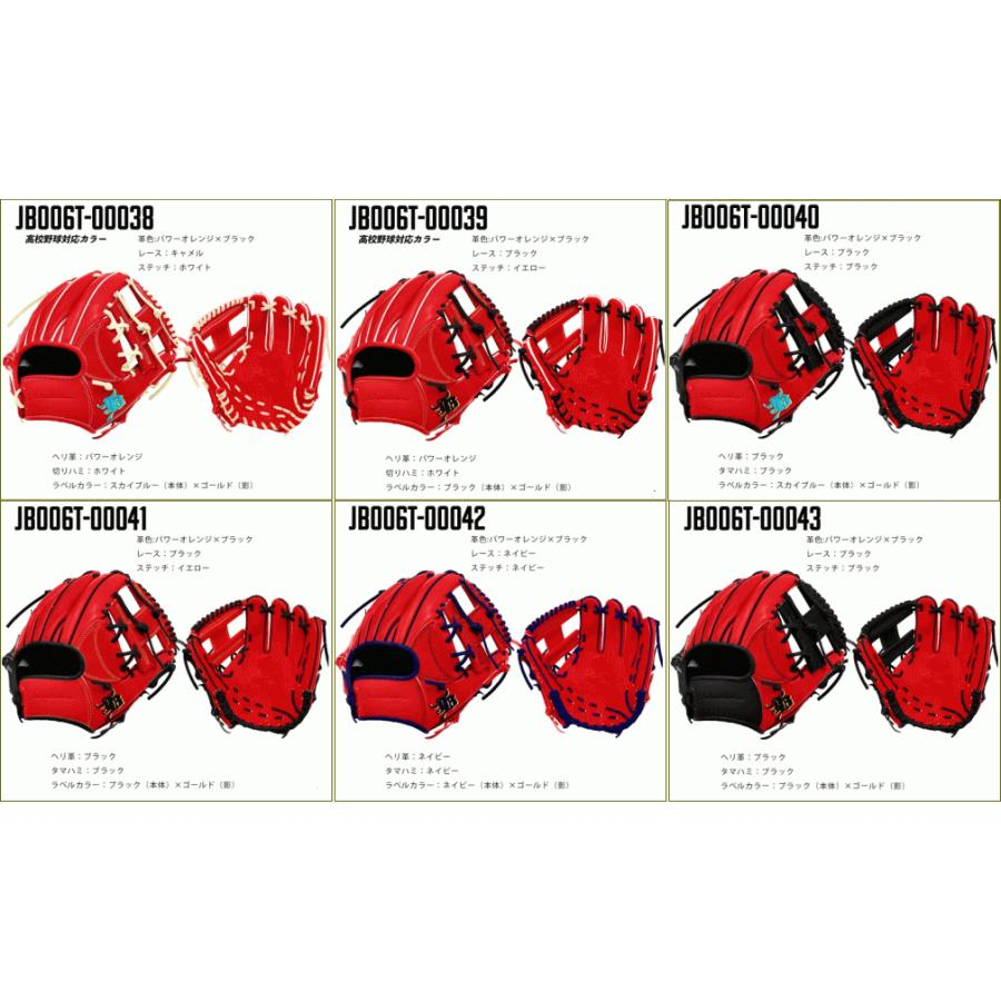 JB ジェイビー パターンオーダー 硬式グラブ 内野手用 JB-006T 和牛JB