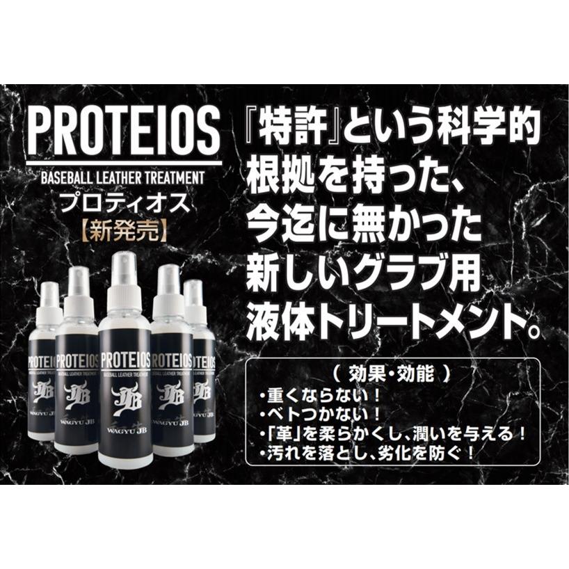 JB  PROTEIOS プロティオス　グラブ・ミット用 液体トリートメント JB-PR ボールパークドットコム　150ml | JB | 03