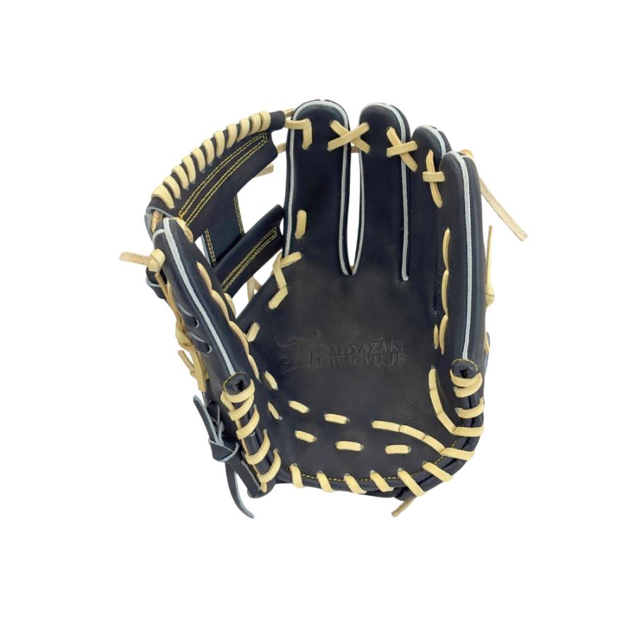 和牛JB硬式内野手グローブ限定カラー JB 和牛JB 硬式内野手用グラブ JB25-006TNBK 限定カラー蒼黒 横浜DeNA