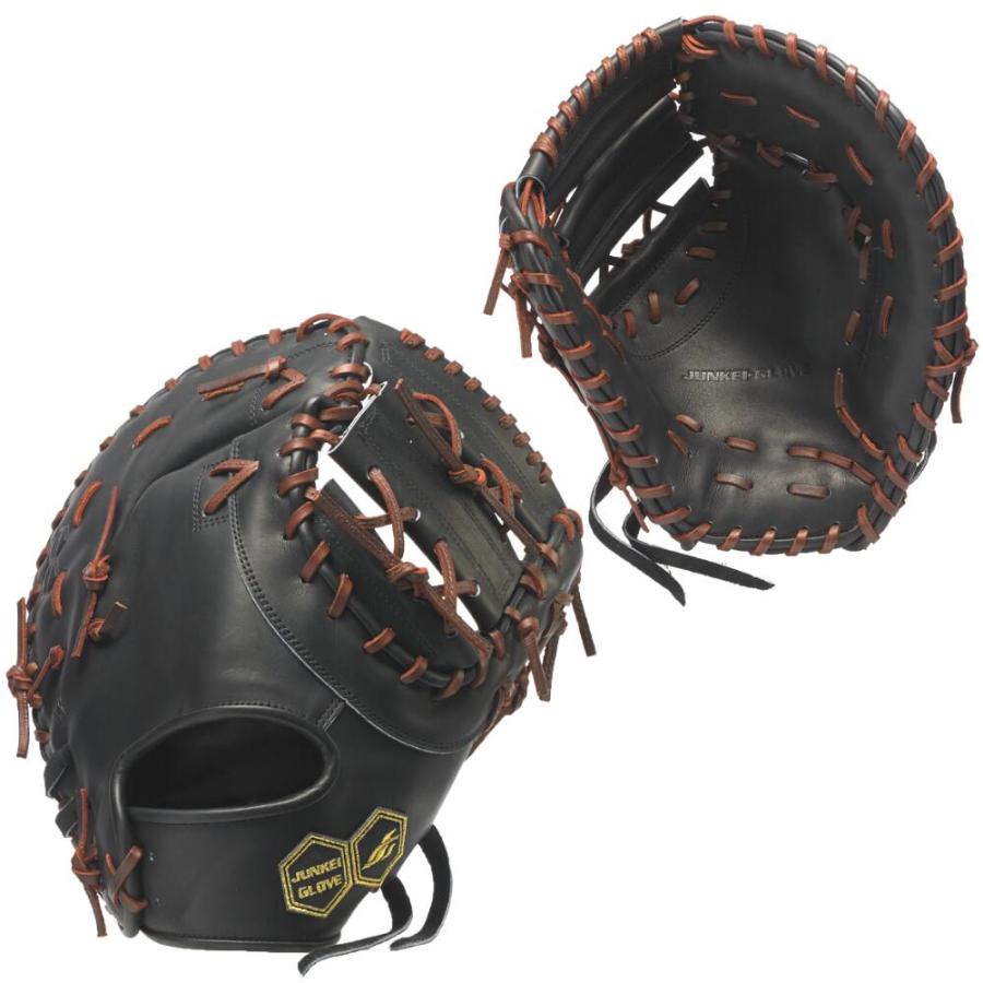 ジュンケイ　硬式用　ファーストミット　JG-301H オレンジ　日本製　未使用 ジュンケイグラブ JUNKEI-GLOVE 硬式グラブ ファーストミット