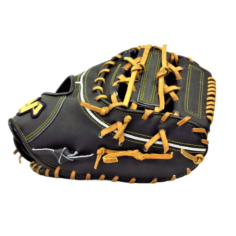 ハタケヤマ 硬式ファーストミット K-F03ab 2023年〜NEW Kシリーズ 高校野球 大学野球 和牛革使用 日本製 | ハタケヤマ | 01