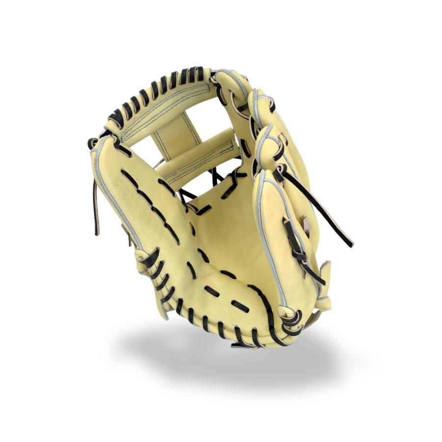 型付け済み ノーリミット 硬式内野手用グラブ S-044 キャメル 高校野球 中学硬式 ボーイズリーグ |  | 04